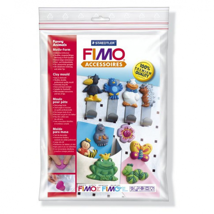 FIMO Формочки для литья Забавные животные арт.8742 09