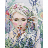 Набор для вышивания РТО арт.M726 Слушая тишину 25,5х32 см