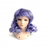 Парик Локоны для кукол П 80 арт.КЛ.26382 цв.фиолетовый