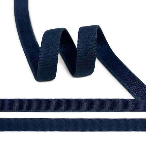 Резинка TBY бельевая (для бретелей) 8мм цв.S919 синий сапфир уп.25м