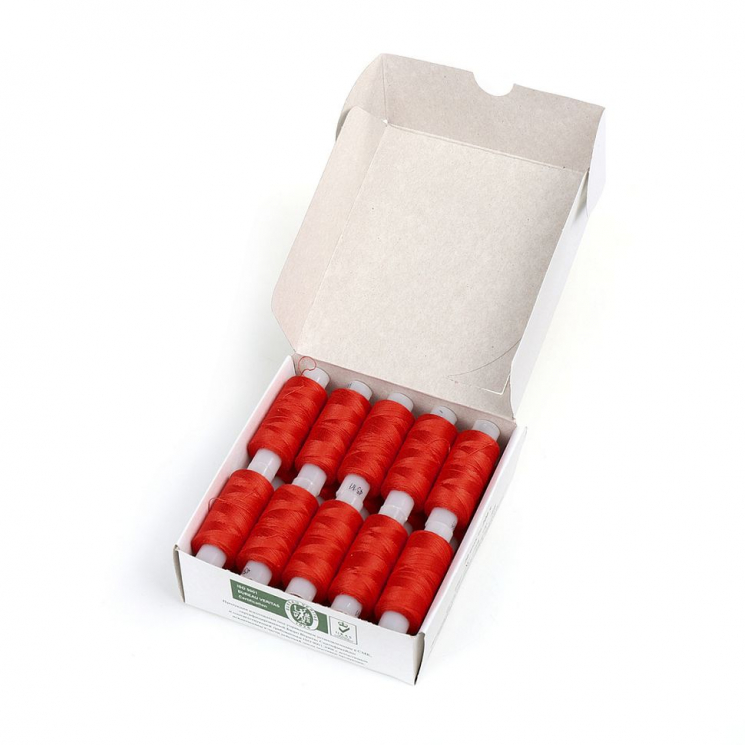 Нитки армированные 45ЛЛ  200 м цв.0708 красный