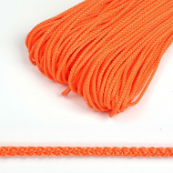 Шнур круглый полипропилен 03мм цв.оранжевый уп.100м