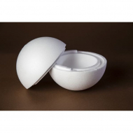 Заготовка Сфера пенополистирол арт.ВМ.С1 2 части 14см