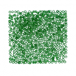 Бисер Япония "TOHO" 10/0  круглый 2  2.4 мм 5 х 5 г №0027 зеленый