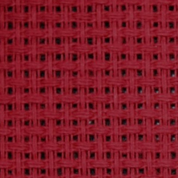 Канва для вышивания средняя арт.563(13) (10х55кл) 40х50см цв.бордо