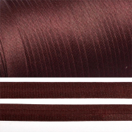 Косая бейка TBY атласная шир.15мм цв.F179 т.бордовый уп.132 м А