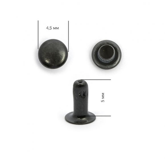 Хольнитены сталь New Star №00 4,6х4 (5мм) цв. оксид уп. 5000шт Хольнитены сталь New Star №00 4,6х4 (5мм) цв. оксид уп. 5000шт