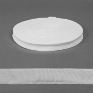 Тесьма вязаная окантовочная 22мм арт.2с2145 цв.белый уп.30м Тесьма вязаная окантовочная 22мм арт.2с2145 цв.белый уп.30м