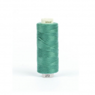 Нитки IDEAL бытовые 40/2 полиэстер 366м цв.272 зеленый Нитки IDEAL бытовые 40/2 полиэстер 366м цв.272 зеленый