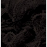 Пряжа для вязания Ализе Dantela (16% полиамид, 84% акрил) 5х100г/24м цв.060 черный