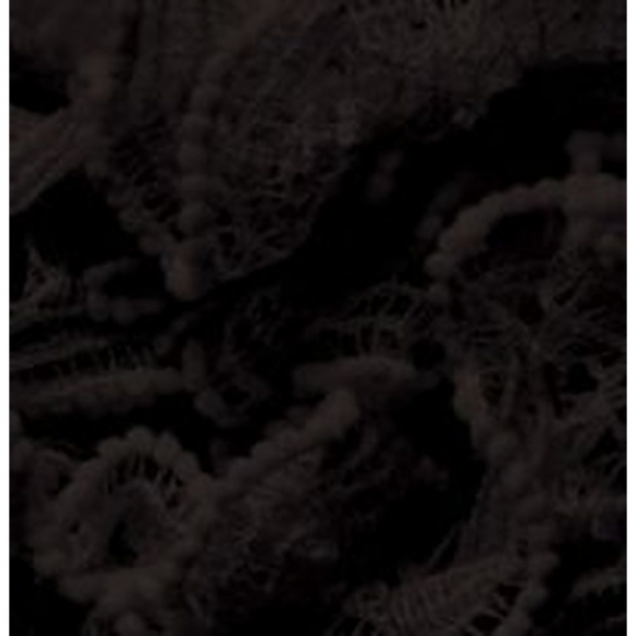 Пряжа для вязания Ализе Dantela (16% полиамид, 84% акрил) 5х100г/24м цв.060 черный