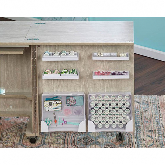 184024_Стол раскладной для швейной машины с раскройным местом ECLIPSE, серый дуб