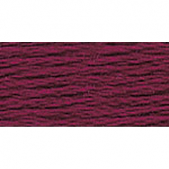Нитки для вышивания Gamma мулине (0001-0206) 100% хлопок 24 x 8 м цв.0038 вишневый