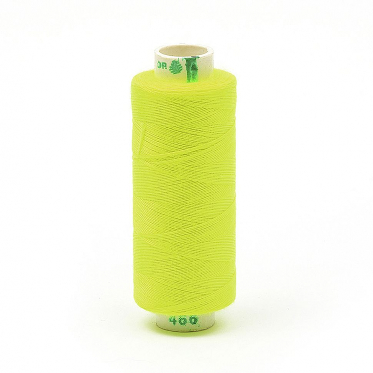 Нитки Dor Tak бытовые 40/2 полиэстер 366м цв.466 желтый