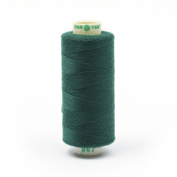 Нитки Dor Tak бытовые 40/2 полиэстер 366м цв.567 зеленый