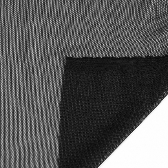 Сетка эластичная KRUZHEVO арт.TBY.068 80г/м? ш.160см цв.170 черный уп.50м