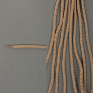 Шнурки круглые 4,1 мм 09с2045 длина 120 см, компл.2шт, цв.бежевый