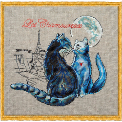 114679_Набор для вышивания "Les Chamoureux" (Свидание под луной)