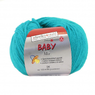 190155_Пряжа Baby Mix, 50% шерсть, 50% акрил, 50 г, 135 м