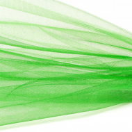 Еврофатин мягкий матовый Hayal Tulle арт.HT.S шир.300см, 100% полиэстер цв.60 уп.50м - салатовый неон