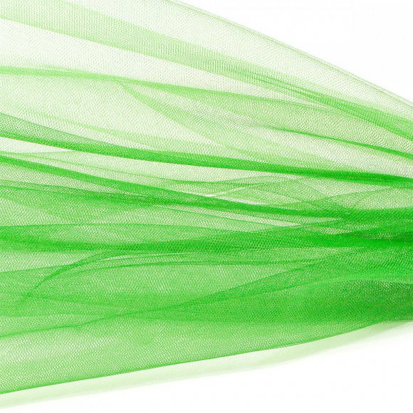 Еврофатин мягкий матовый Hayal Tulle арт.HT.S шир.300см, 100% полиэстер цв.60 уп.50м - салатовый неон Еврофатин мягкий матовый Hayal Tulle арт.HT.S шир.300см, 100% полиэстер цв.60 уп.50м - салатовый неон