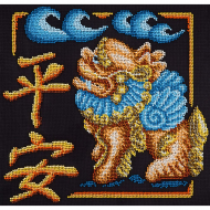Набор для вышивания PANNA арт. I-1984 Иероглиф Защита дома 25х26 см