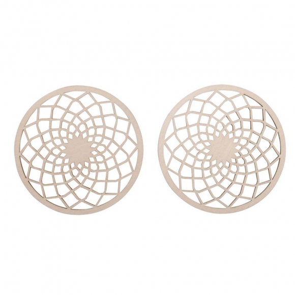 Основа для ловца снов "Диск с филигранями"