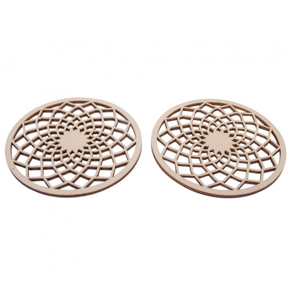 Основа для ловца снов "Диск с филигранями"