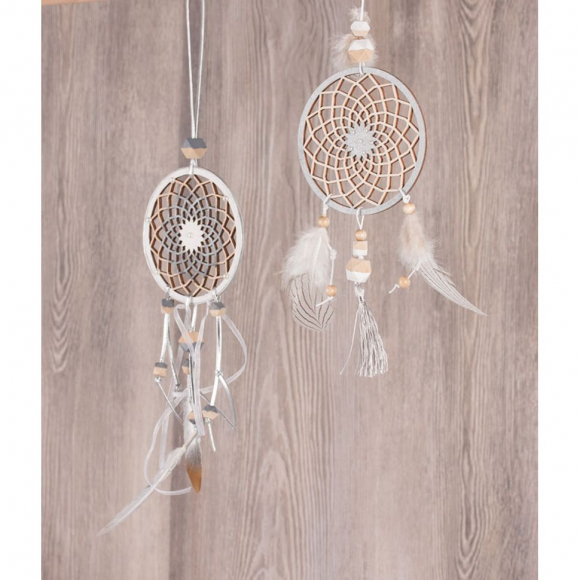 Основа для ловца снов "Диск с филигранями"