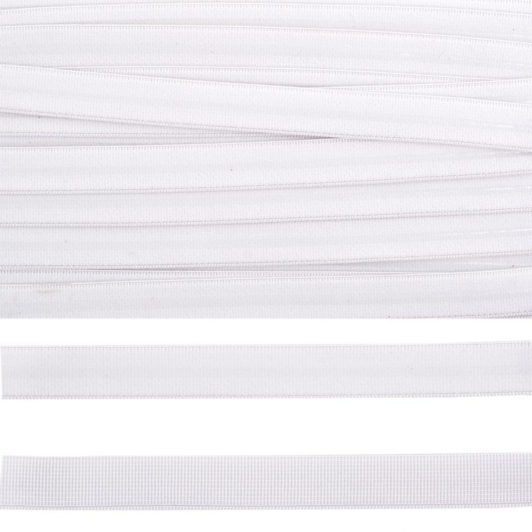 Резинка TBY бельевая с силиконом 61003 15мм цв.F101 белый уп.10м