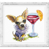 Набор для вышивания ЧУДЕСНАЯ ИГЛА арт.16-15 Утонченный вкус 21х19 см