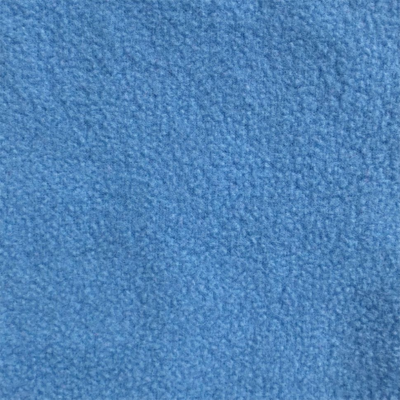 Ткань флис 2-х сторонний TBY-0059-331 190 г/м? 100% ПЭ шир.150см  цв.F331 тем.голубой рул.70-110м (1кг - 3,5м)