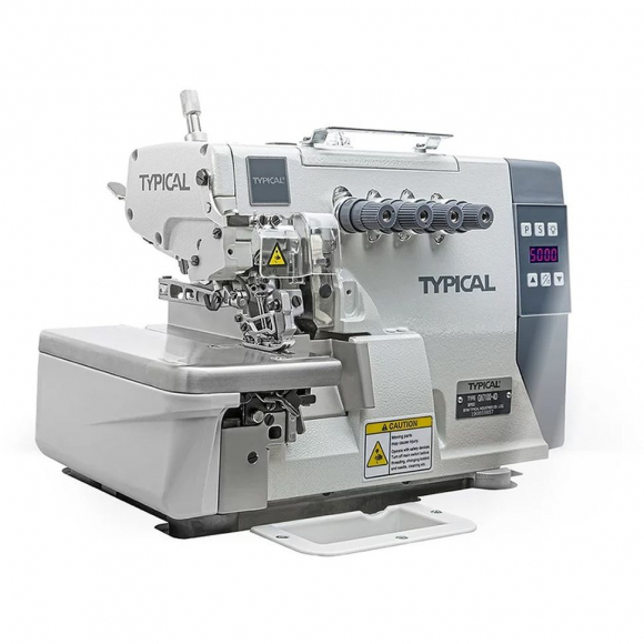 Оверлок Typical 5 нит.со встроенн. сервоприводом (комплект:голова+стол) GN7100-5D