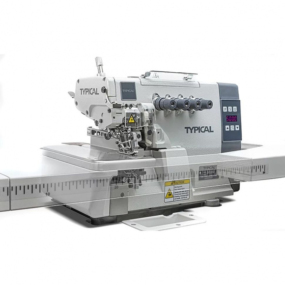 Оверлок Typical 5 нит.со встроенн. сервоприводом (комплект:голова+стол) GN7100-5D