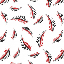 Ткань для пэчворка PEPPY Мезенские Узоры 135 г/м? 100% хлопок цв.МУ-07 белый уп.50х50 см