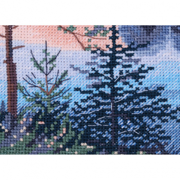 Набор для вышивания PANNA арт. PAN.PS-7340 На берегу Байкала 16,5х16,5 см