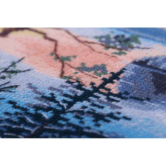 Набор для вышивания PANNA арт. PAN.PS-7340 На берегу Байкала 16,5х16,5 см