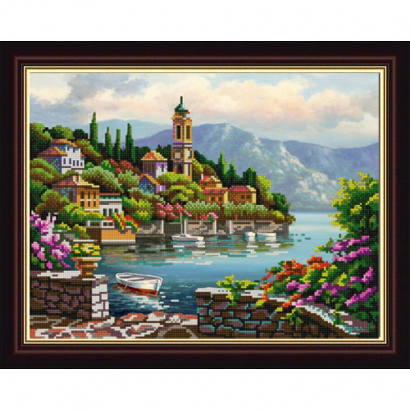 Рисунок на ткани (Бисер) КОНЁК арт. 9813 Морская 29х39 см