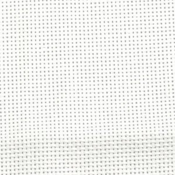 Канва для вышивания средняя №563 (464) (10смх55кл) (100%Хл) шир.150 см цв.белый уп.5м