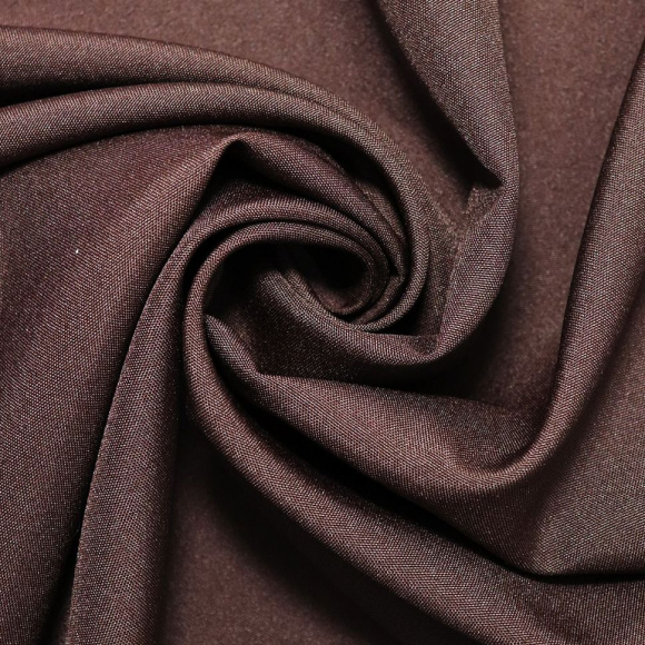 Ткань Габардин 180 г кв.м 100% полиэстер шир.148 см арт.Р.15324.17 цв.17 коричневый уп.25м