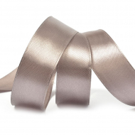 Лента атласная 25мм цв.3169 серый IDEAL уп.27,4 м