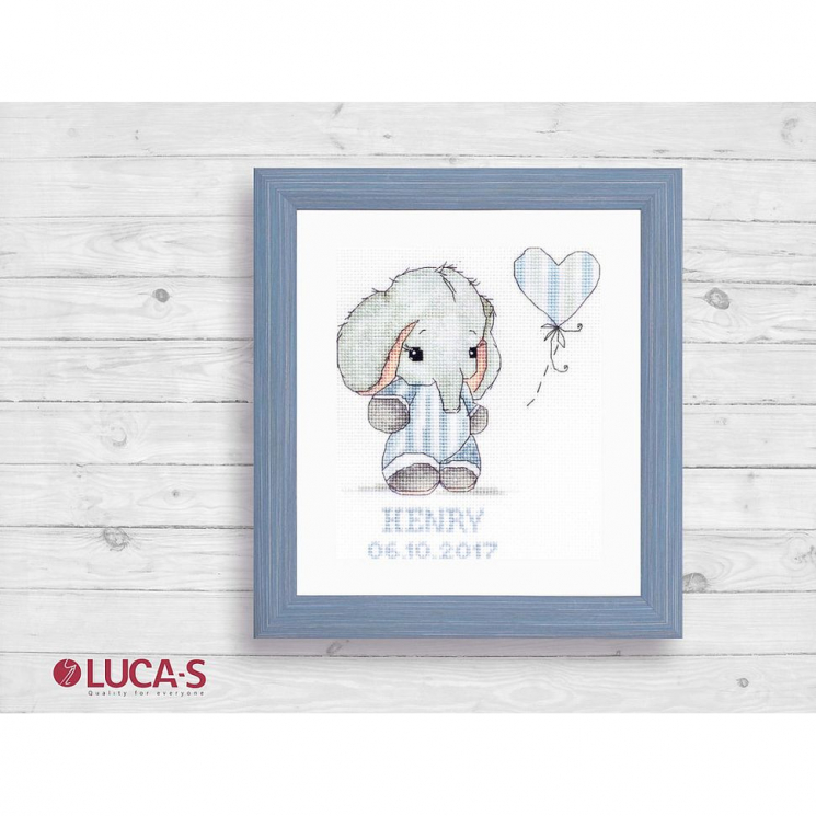 Набор для вышивания с рамкой в комплекте LUCA-S арт. R03 23х25,5 см