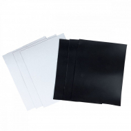 Лист виниловый магнитный 0,9мм с клеевым слоем 200х150мм уп.6шт