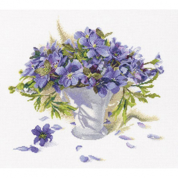 Набор для вышивания РТО арт.M488 Первоцветы 40х38 см