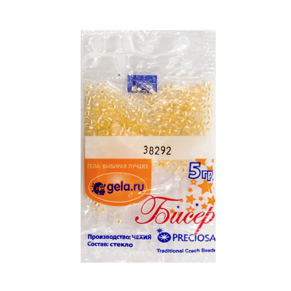 Бисер №10, 5 г., цвет 38292