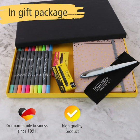 189623_Набор для скетчинга "All-In-One" с лайнерами и перьевой ручкой, 24 предмета