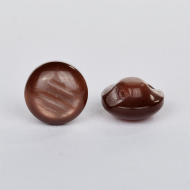 Пуговицы пластик CR P-32 цв.14 коричневый 16L-10мм, на ножке, 72 шт