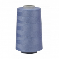 Нитки швейные 40/2 полиэстер 5000 ярд цв.664 голубой MAX