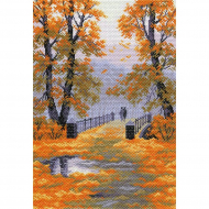 Набор для вышивания МАТРЕНИН ПОСАД арт.37х49 - 1565 Осень в парке Набор для вышивания МАТРЕНИН ПОСАД арт.37х49 - 1565 Осень в парке