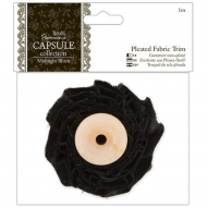 80812_Тесьма в складку декоративная Midnight Blush